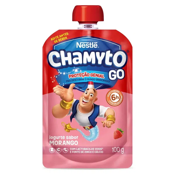 Iogurte Chamyto Go Morango 100g