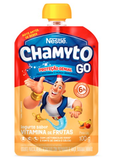 Iogurte Chamyto Go Vitamina de Frutas 100g