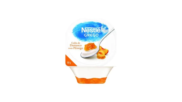 Iogurte Nestlé Grego Calda de Damasco com Pêssego 90g