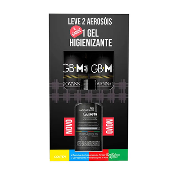 Kit Giovanna Baby Desodorante Aerosol Men + Gel Higienilizante 150ml