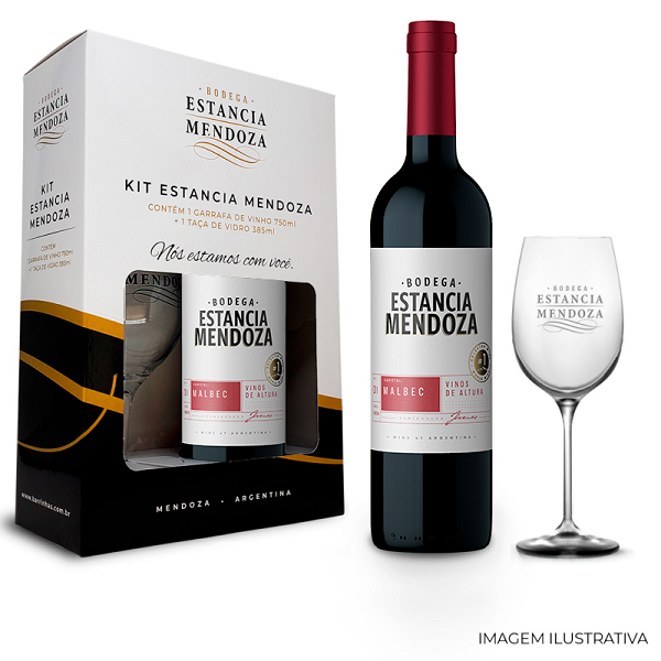 Kit Estancia Mendoza Varietal Malbec 750ml