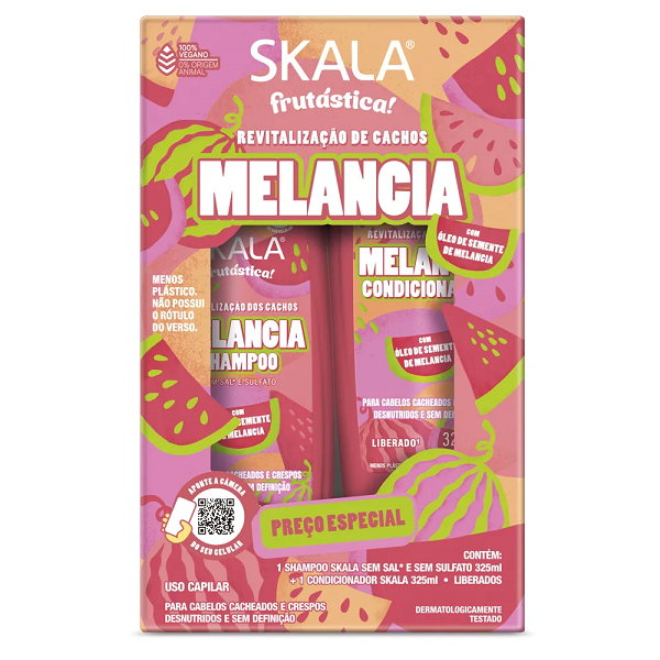 Kit Skala Shampoo + Condicionador Melancia 325ml