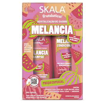 Kit Skala Shampoo + Condicionador Melancia 325ml