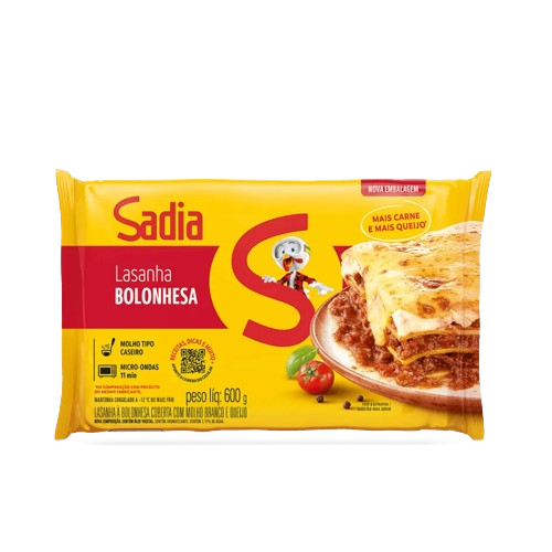 Lasanha Sadia Bolonhesa 600g