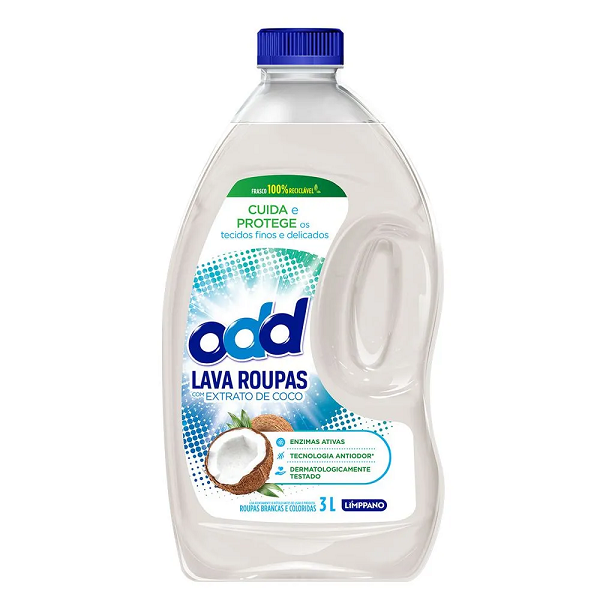 Lava Roupas Odd Líquido Coco 3L