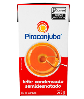 Leite Condensado Piracanjuba Semidesnatado 395g
