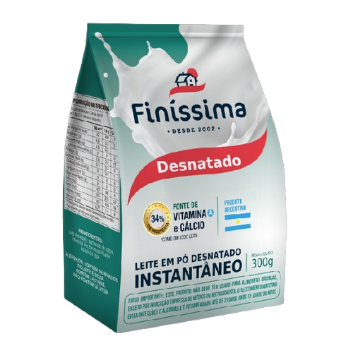Leite em Pó Finíssima Desnatado 300g