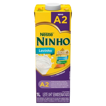 Leite Ninho Levinho Semidesnatado A2 1l