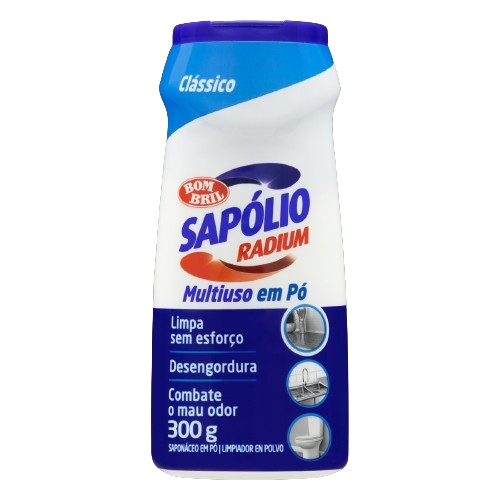 Limpador Bombril Sapólio Radium em Pó Clássico 300g