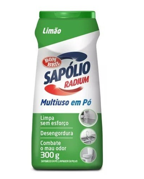 Limpador Bombril Sapólio Radium em Pó Limão 300g