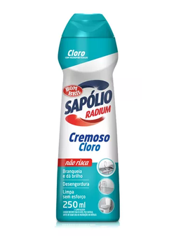Limpador Cremoso Bombril Sapólio Radium Cloro 250ml
