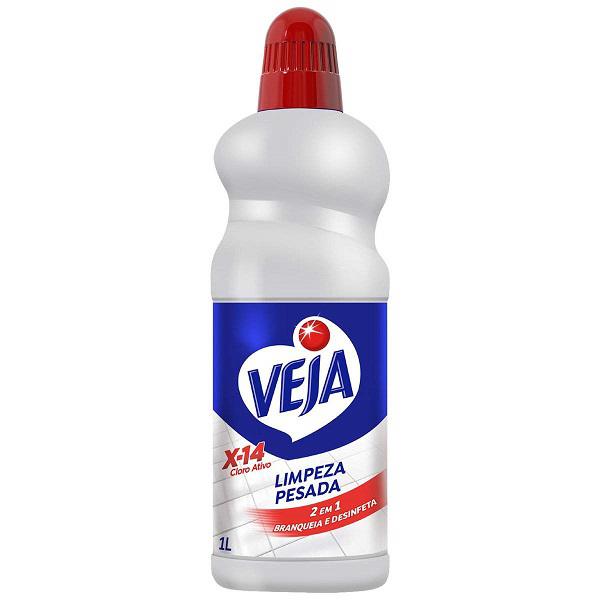 Limpador Veja Limpeza Pesada X-14 Cloro 1L
