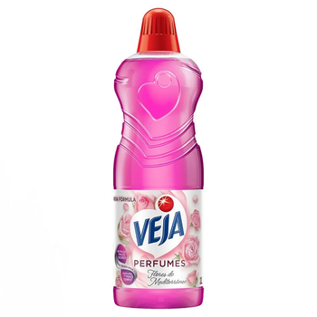 Limpador Veja Perfumes Flores do Mediterrâneo 1l