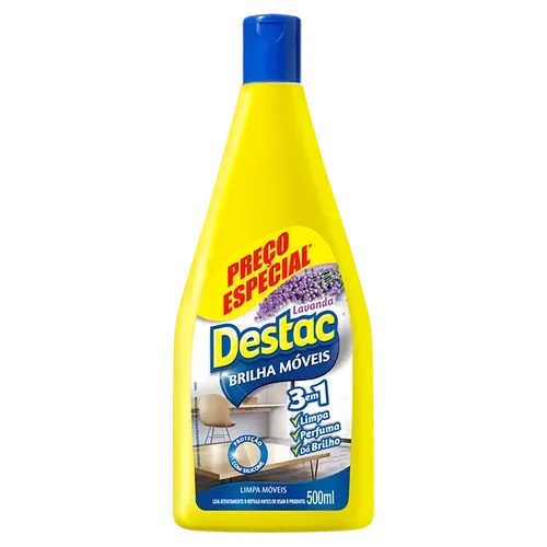 Lustra Móveis Destac Lavanda 500ml