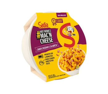 Mac´n Cheese Sadia Cheddar e Calabresa 300g