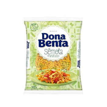 Macarrão Dona Benta Sêmola Parafuso 500g