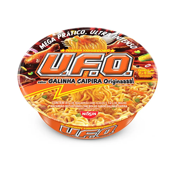 Macarrão Nissin U.F.O Galinha Caipira 93g