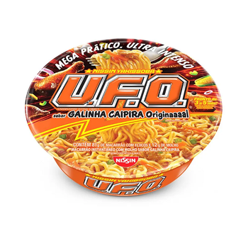 Macarrão Nissin U.F.O Galinha Caipira 93g