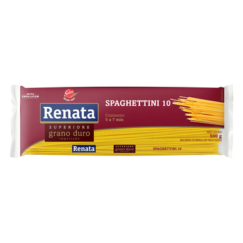 Macarrão Renata Superiore Spaghettini N°10 500g