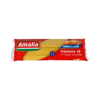 Macarrão Santa Amália com Ovos Fidelinho Nº10 500g