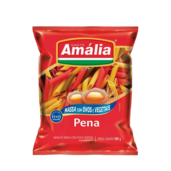 Macarrão Santa Amália com Ovos Pena e Vegetais 500g