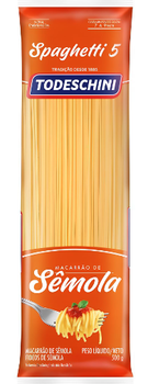 Macarrão Todeschini Sêmola Spaghetti 5 500g