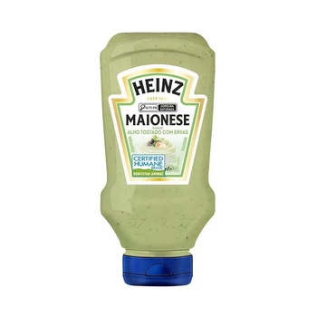 Maionese Heinz Alho Tostado com Ervas Squeeze 215g