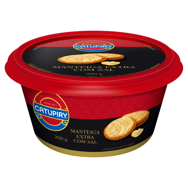 Manteiga Catupiry com Sal 200g