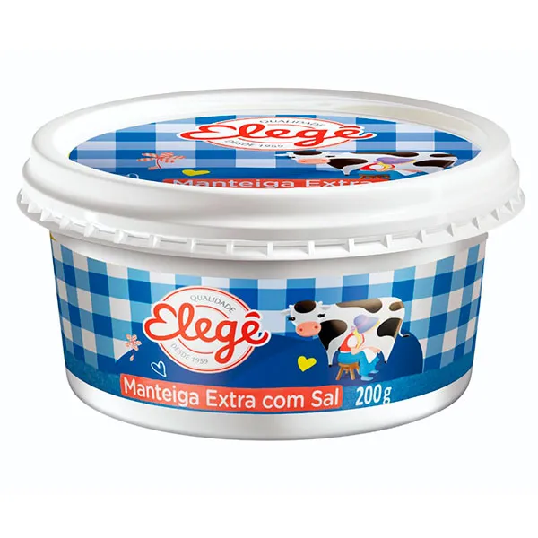 Manteiga Elegê com Sal Pote 200g
