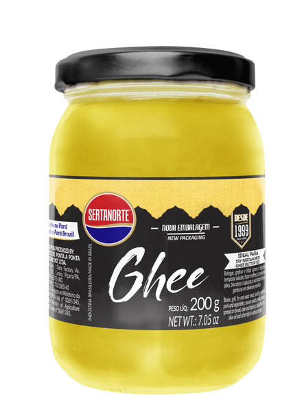 Manteiga Sertanorte Ghee Tradicional 200g