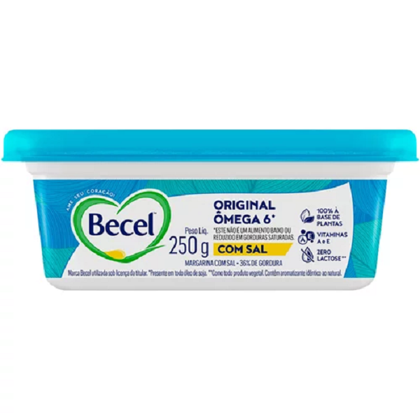 Margarina Becel Ômega 6 com Sal 250g
