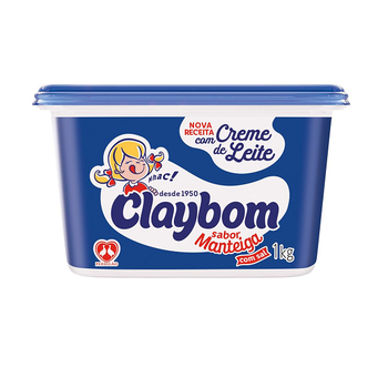 Margarina Claybom Sabor Manteiga 1kg