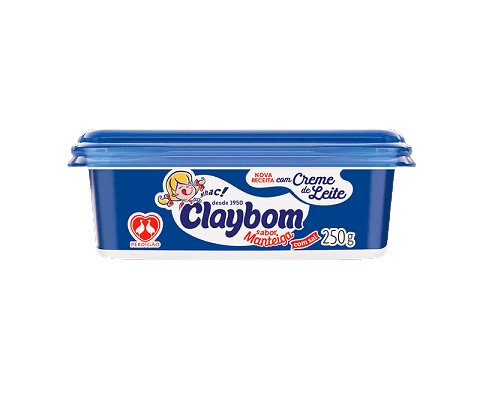 Margarina Claybom Sabor Manteiga 250g