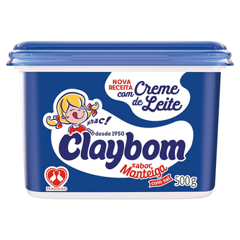 Margarina Claybom Sabor Manteiga 500g