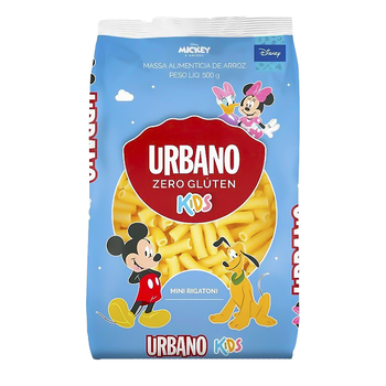 Massa Alimentícia de Arroz Urbano Mini Rigatoni 500g