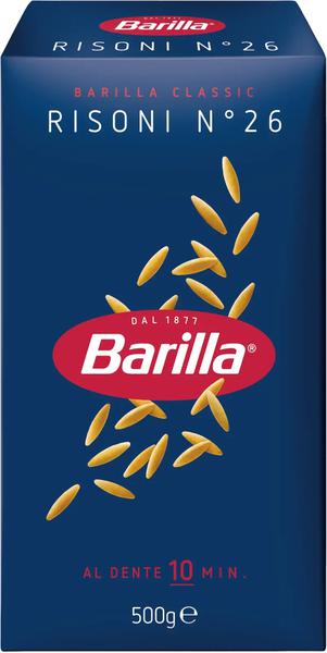 Massa Barilla Al Dente Risoni N°26 500g