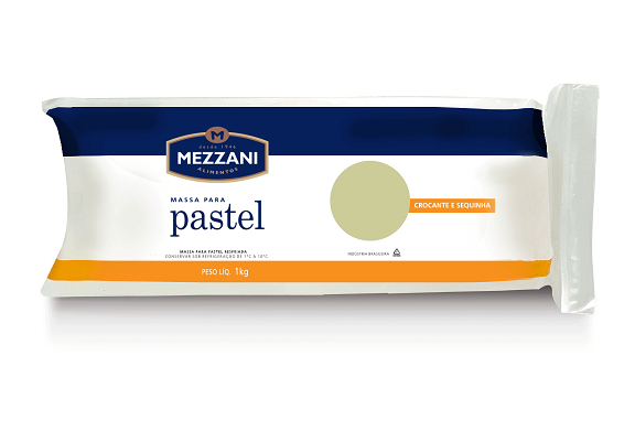 Massa de Pastel Mezzani 1kg