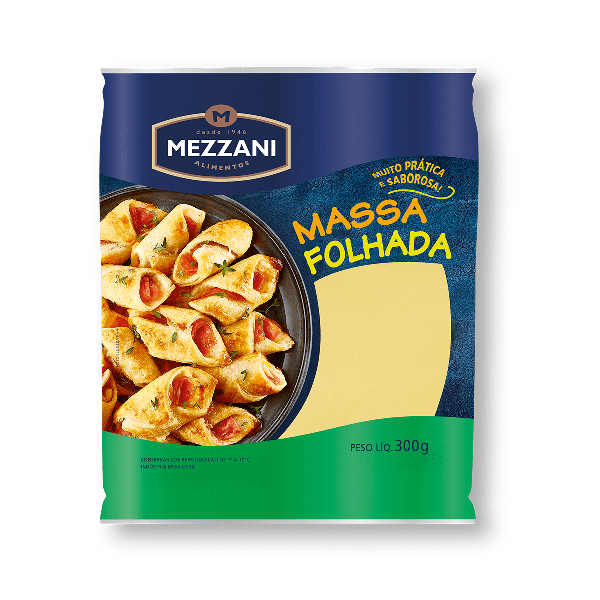 Massa Folhada Mezzani  300g