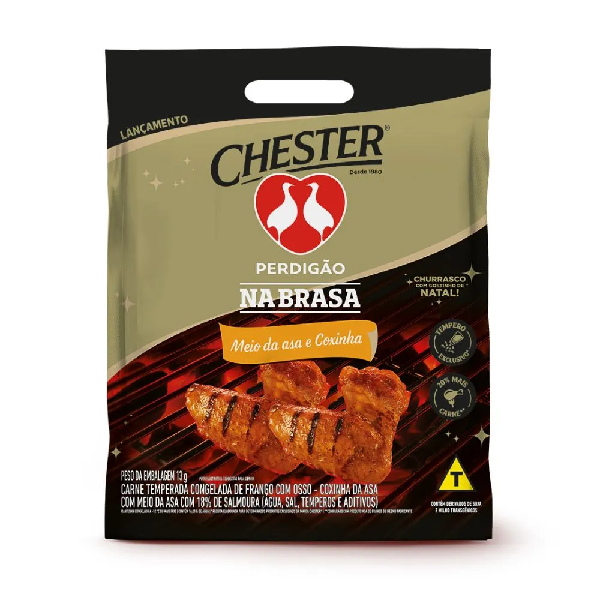 Meio da Asa e Coxinha Perdigão Chester Nabrasa Kg