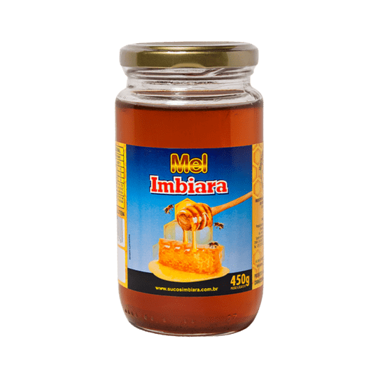 Mel de Abelha Imbiara Pote 450g