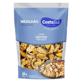 Mexilhão Cozido Costa Sul 300g