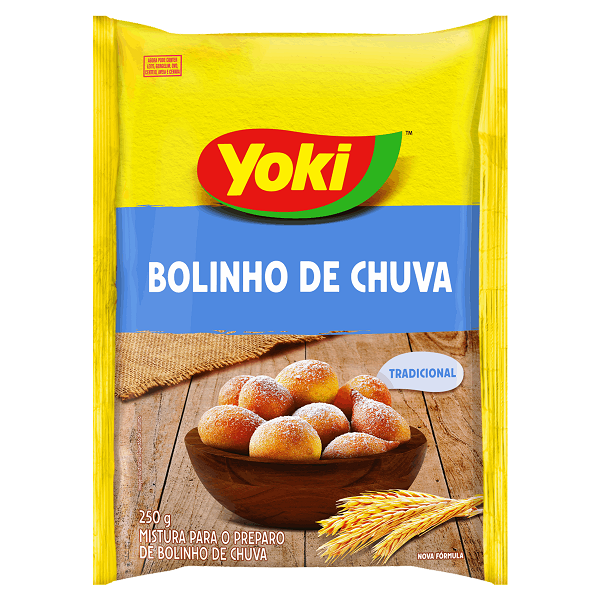 Mistura para Bolinho de Chuva Yoki 250g