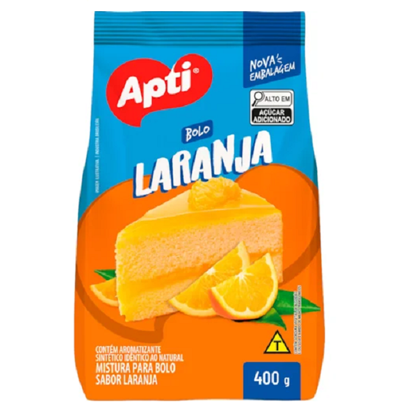 Mistura Para Bolo Apti Laranja 400g
