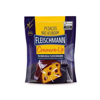 Mistura para Bolo Fleischmann Cenoura Up 390g
