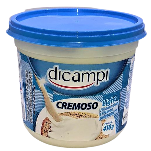 Mistura de Requeijão Dicamp Light 410g
