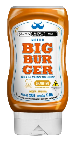 Molho Big Burguer Granfino 190g