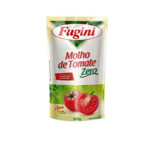 Molho de Tomate Fugini Zero Sachê 300g