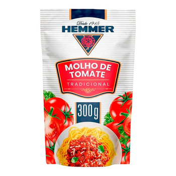 Molho de Tomate Hemmer Tradicional Sachê 300g