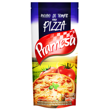 Molho de Tomate Pramesa Pizza Sachê 300g