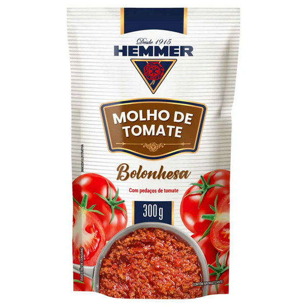Molho Tomate Hemmer Bolonhesa Sache 300g